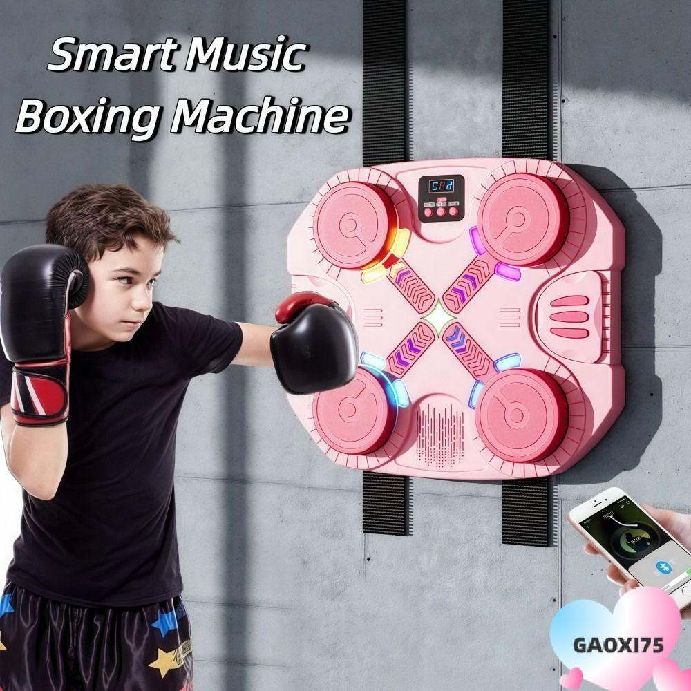 GAOXI75 Music Boxing Machine Kids, Wall Mounted 5-Level Speed Smart ...