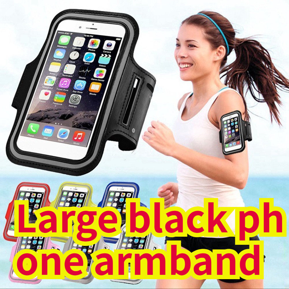1 PC Sports Arm Bag Mobile Phone Holder Bag Running Gym Armband ...