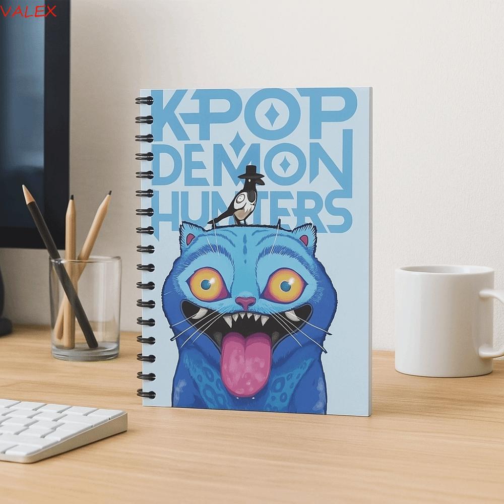 VALEX Demon Hunters Notebook, Paper Rumi Mira Zoey Demon Hunter Notepad ...