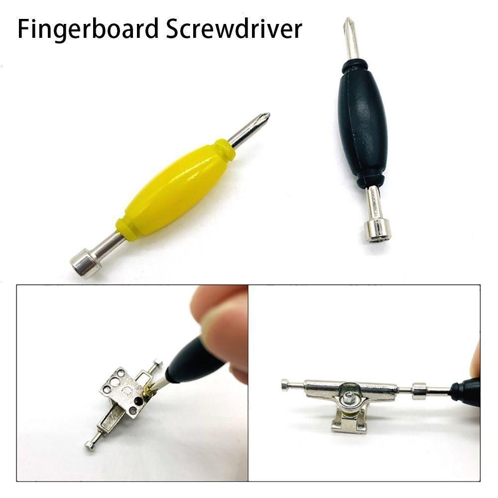 COMOWANF6 1/6Pcs Screw Driver, Mini Nut Driver Fingerboard Screwdriver ...