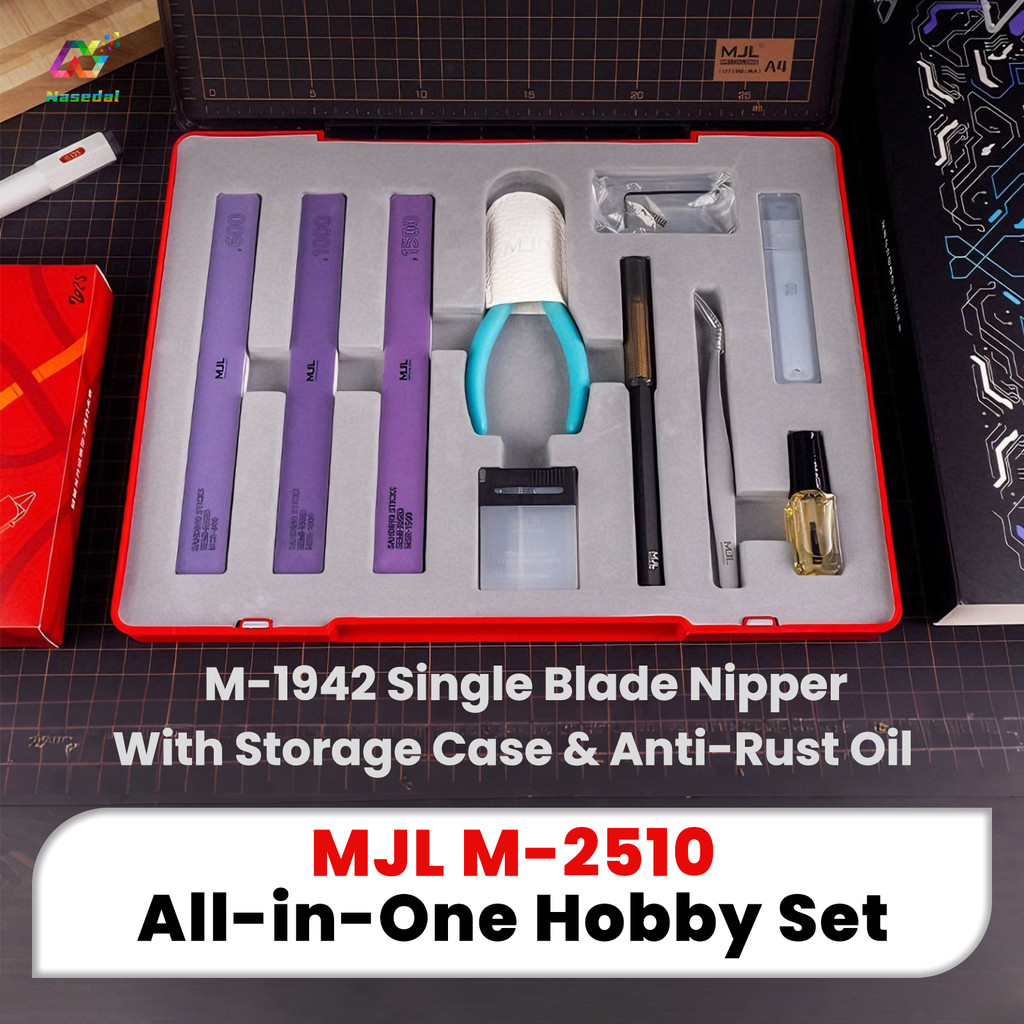 MJL M-2510 Model Building Tool kit for Gundam Military Making Nippers ...