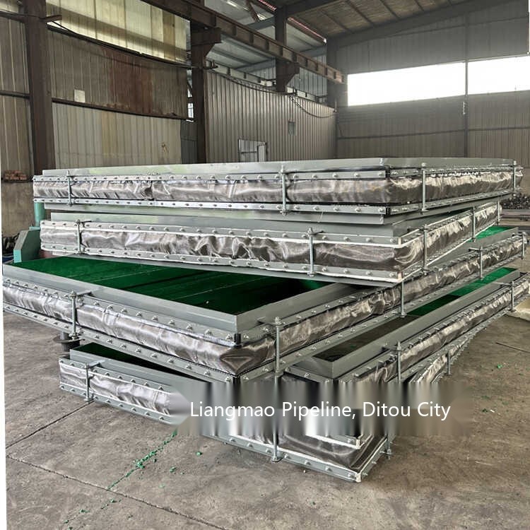 Rectangular Non-Metal Compensator Circular Duct Skin Expansion Joint ...