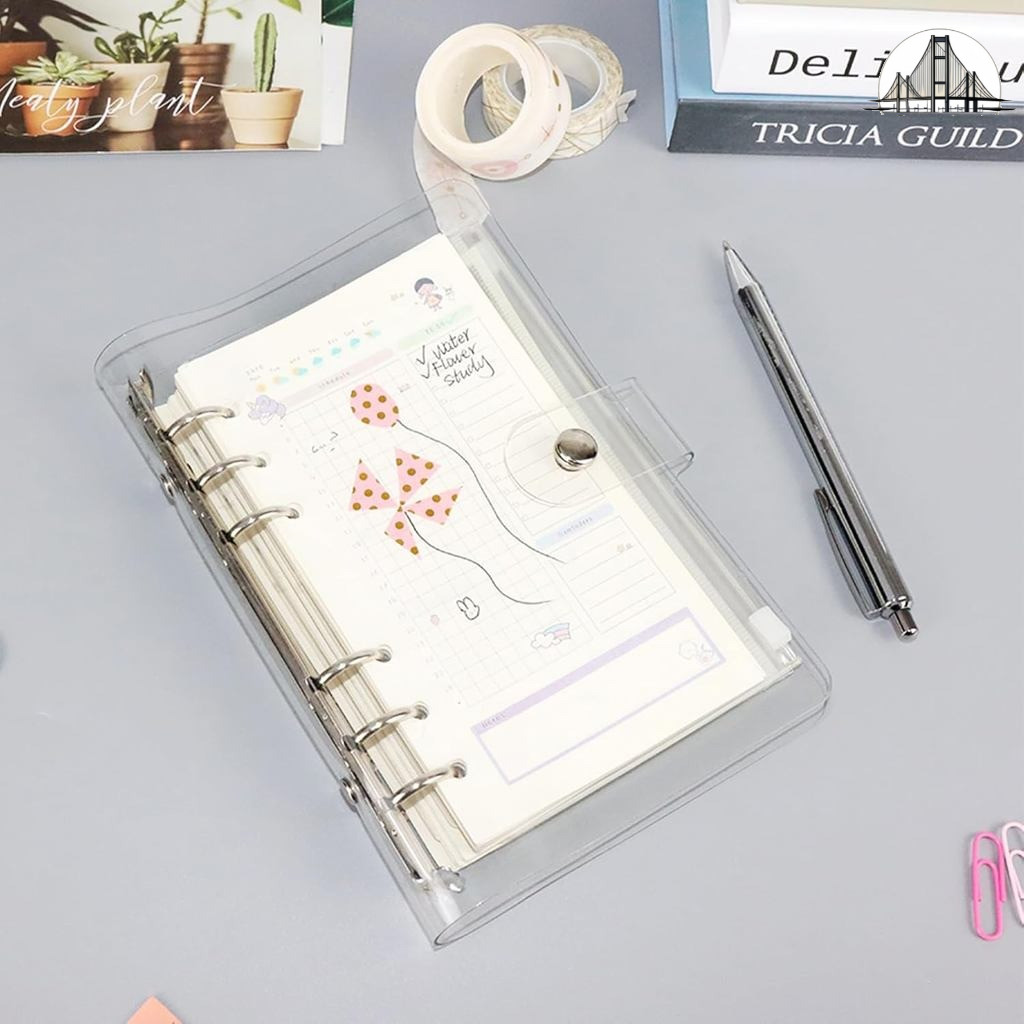 Binder Notebook Cover & Photo Sticker Collect Book Diary Agenda Planner ...