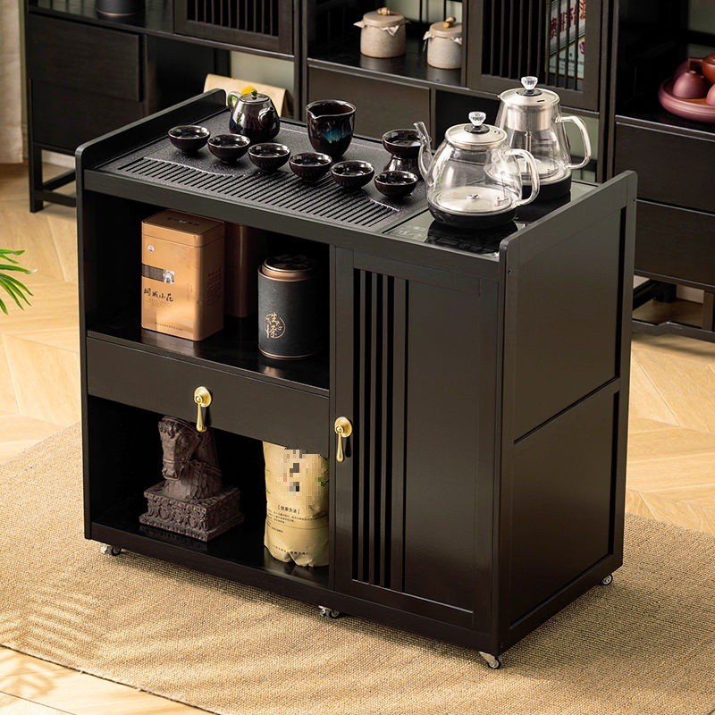 Mobile Tea Table Tea Stand Small Tea Cart Living Room Home Balcony Tea ...