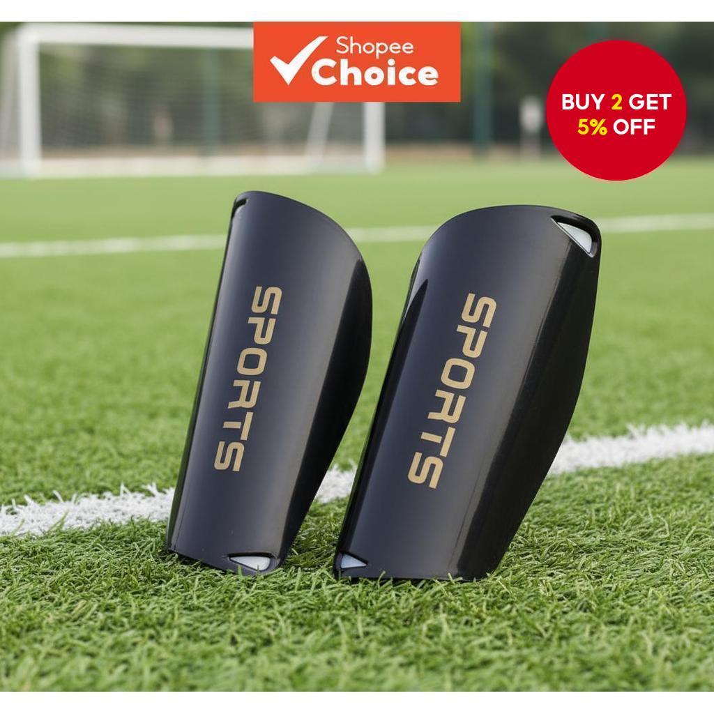 Football Shin Guards - Thickened Double-Layer Inserts with Sock Covers ...