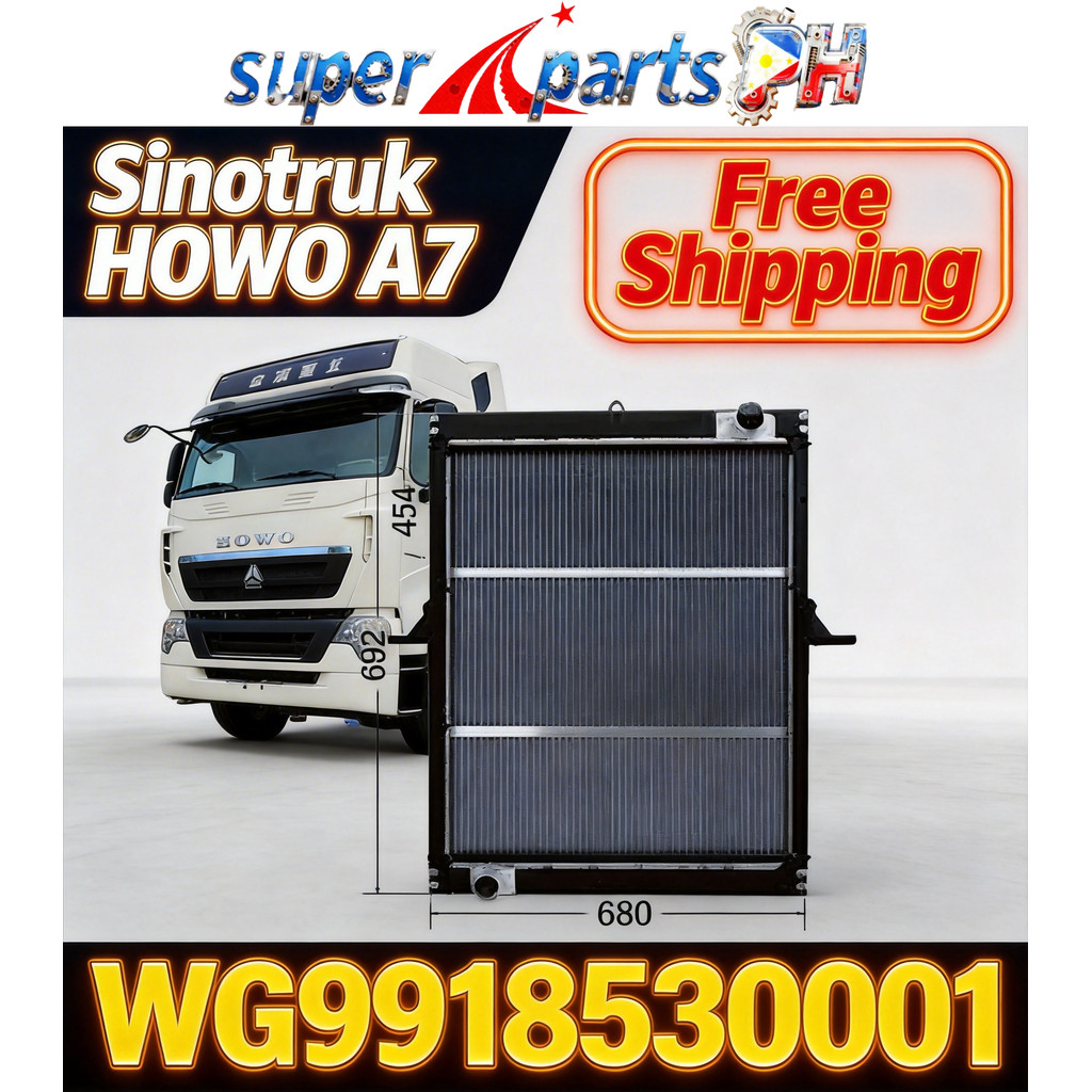 Sinotruk HOWO A7 truck radiator assembly WG9918530001 | Shopee Philippines