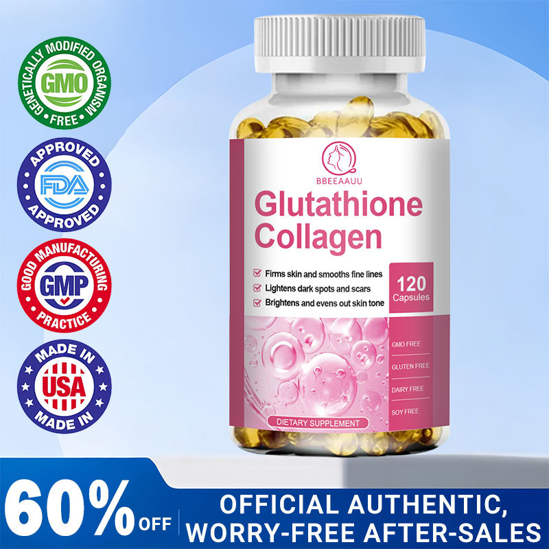 glutathione collagen vitamin c capsules & SUPER WHITENING x 4 Boxes Collagen with Glutathione and Vitamin