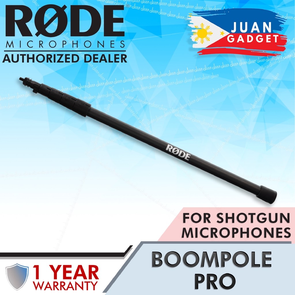 Rode Boompole Pro, Carbon Fiber Boom Pole (10') | JG Superstore ...