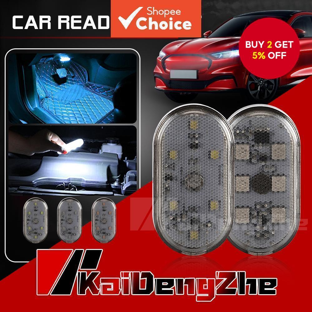 1 Piece Wireless Mini Car Light LED Touch Light Car Interior Light Roof ...