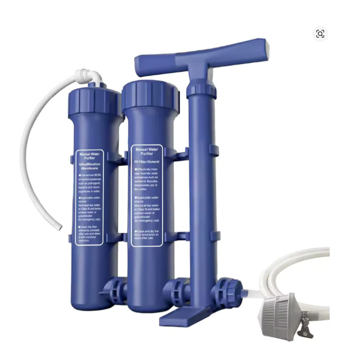 Manual Hand Pump Water Filtration For Flood and camping water | Shopee ...