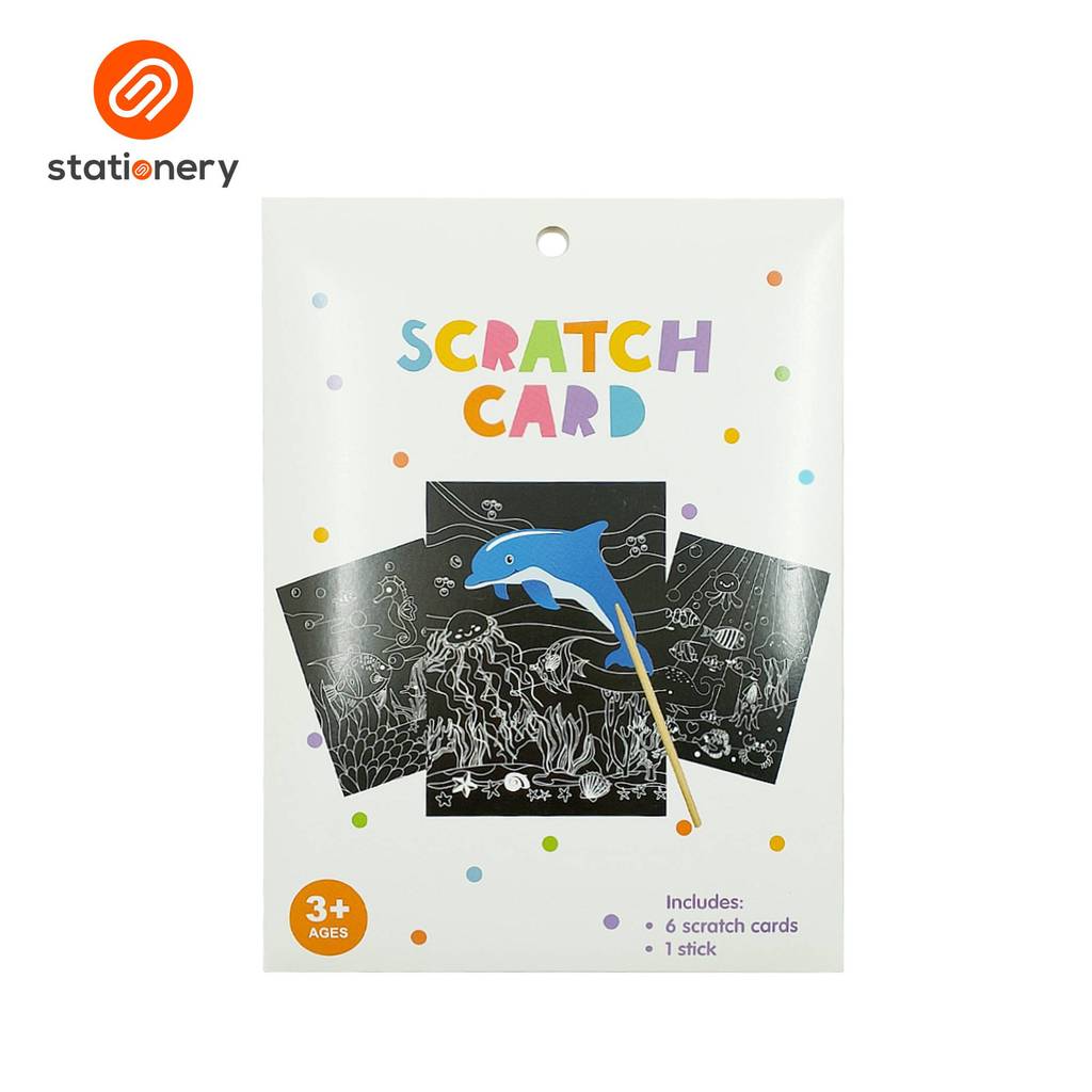 Scratch Card Art Activity Set | Shopee Philippines