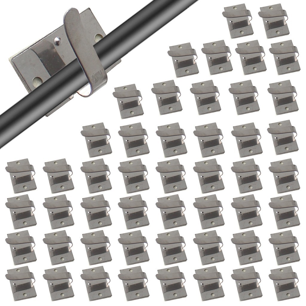 50pcs Wire Clips for Outdoor String Lights， Easy to Install #LEISU-PH # ...