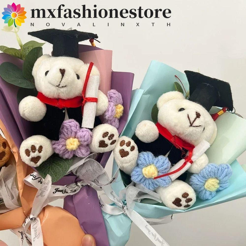 MXFASHIONE Little Bear Crochet Bouquet, Graduation Season Graduation ...
