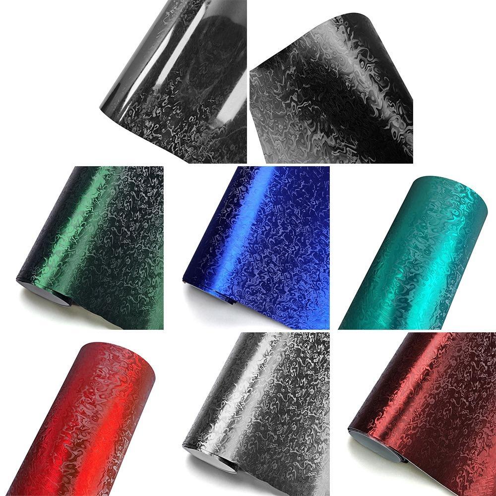 SUER1EN Carbon Fiber Vinyl Film, 50x30CM /6D Matte Effect Car Sticker ...