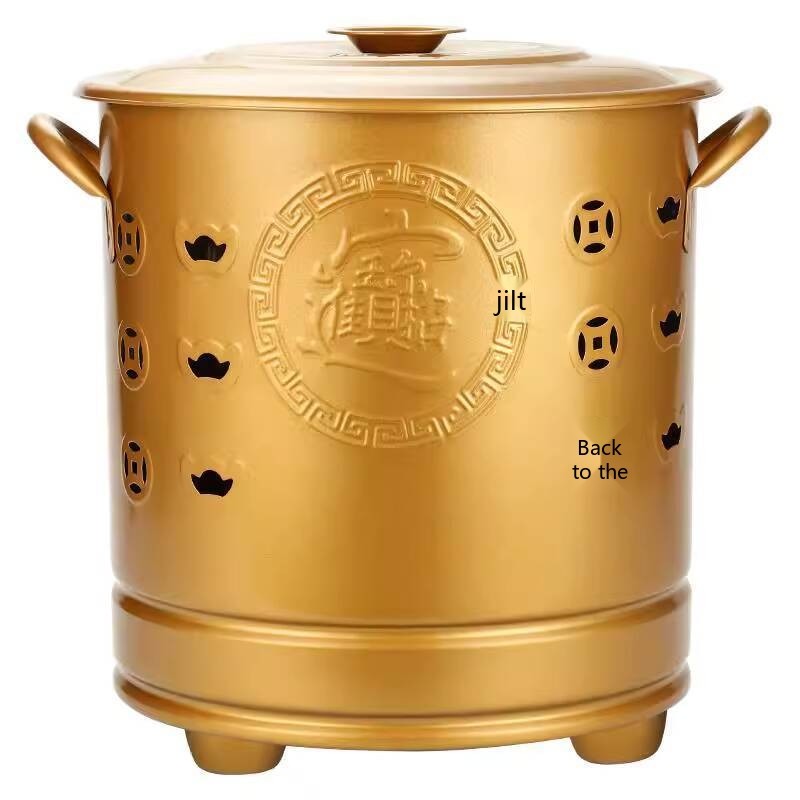 Ingot Bucket Gold Burning Bucket Incineration Bucket Household ...