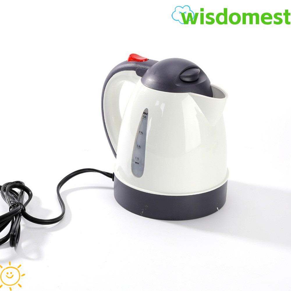 WISDOMEST Car Electric Kettle, Automatic Shut Stainless Steel Water ...