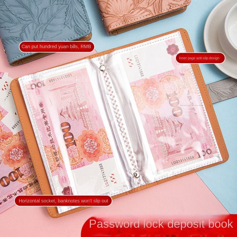 AGLYELGIRL 100 Envelopes Money Saving Challeng, With Password Lock ...