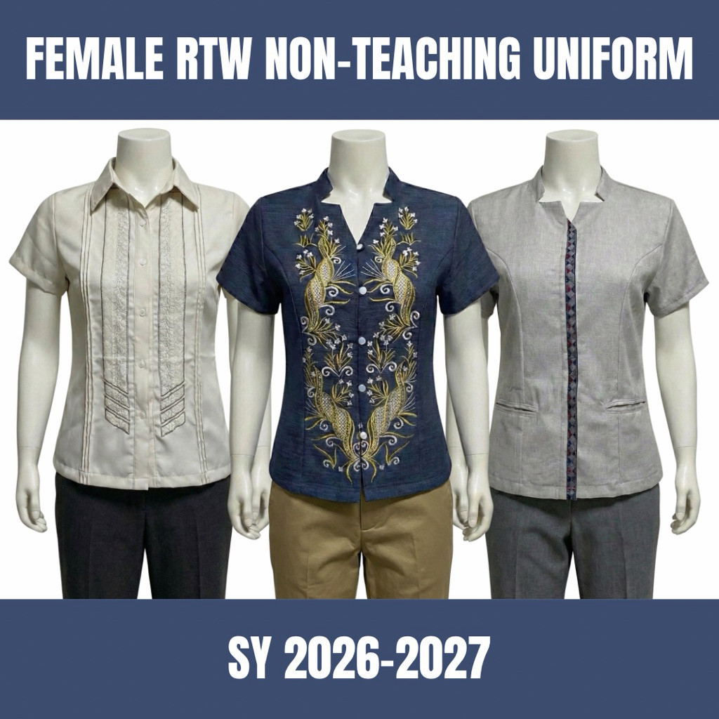 DepEd Non Teaching Uniform breathable, durable | Shopee PH