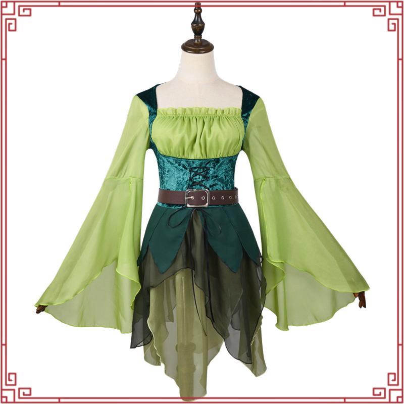 sachin and babi light blue dress HODBLKT 8PCS Women Elf Costume Renaissance Traditional Irish Dress Fairy  Costume Halloween Medieval Dress mit Headpiece and Elf Ears (Green and  Black, X-Small) : Clothing, Shoes & Jewelry