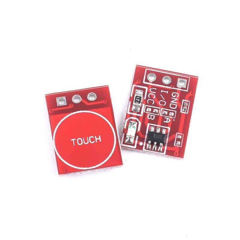 TTP223 Light Touch Button Switch Module Capacitive Sensor Self-locking ...