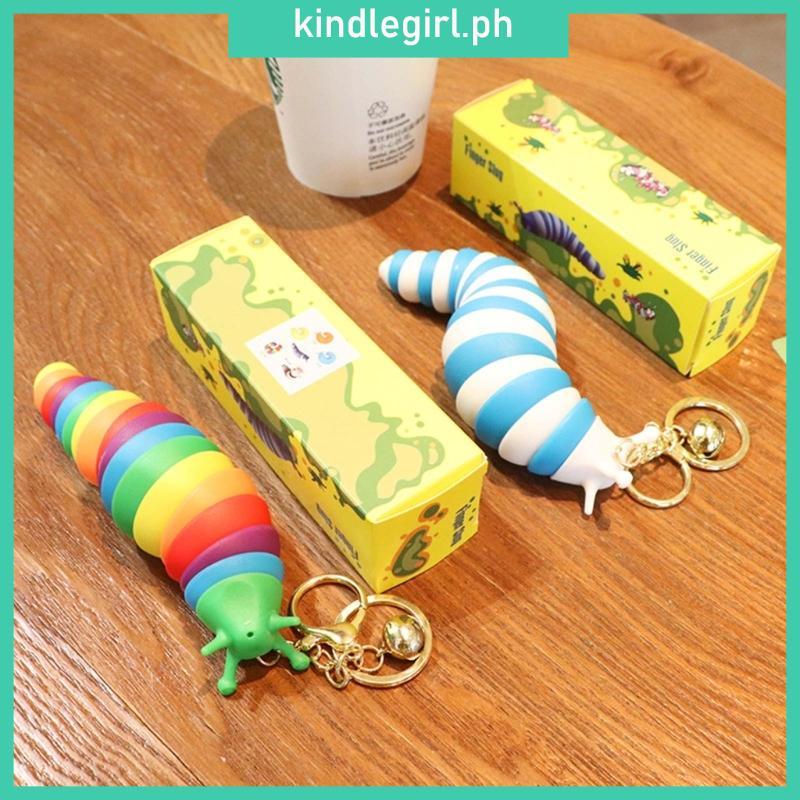 KING Slug Fidget Toy Keychain Slug Puzzle Peristalsis Funny ...