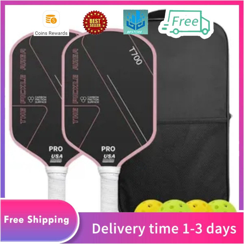 pickleball rackets Professional Set T700 Carbon Fiber Fiberglass ...