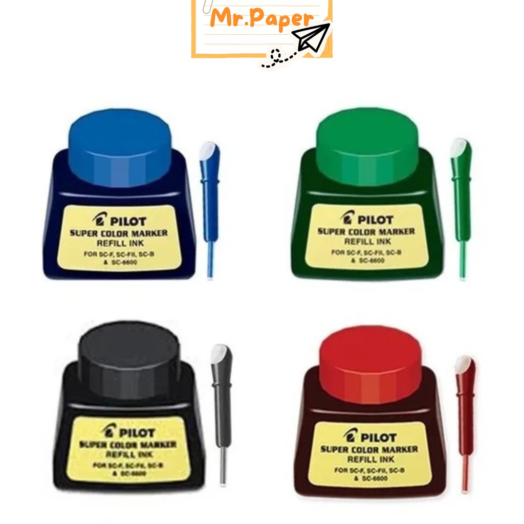 Pilot Super Color Marker Refill Ink | SC-RF SCA-RF | No Xylene | Mr ...