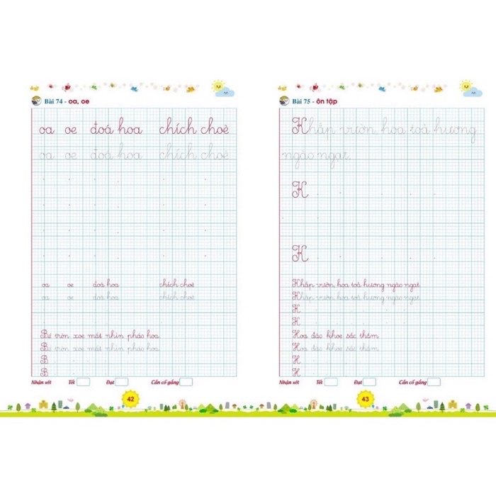 TRI Books - Writing practice notebooks for grade 1 according to the new ...
