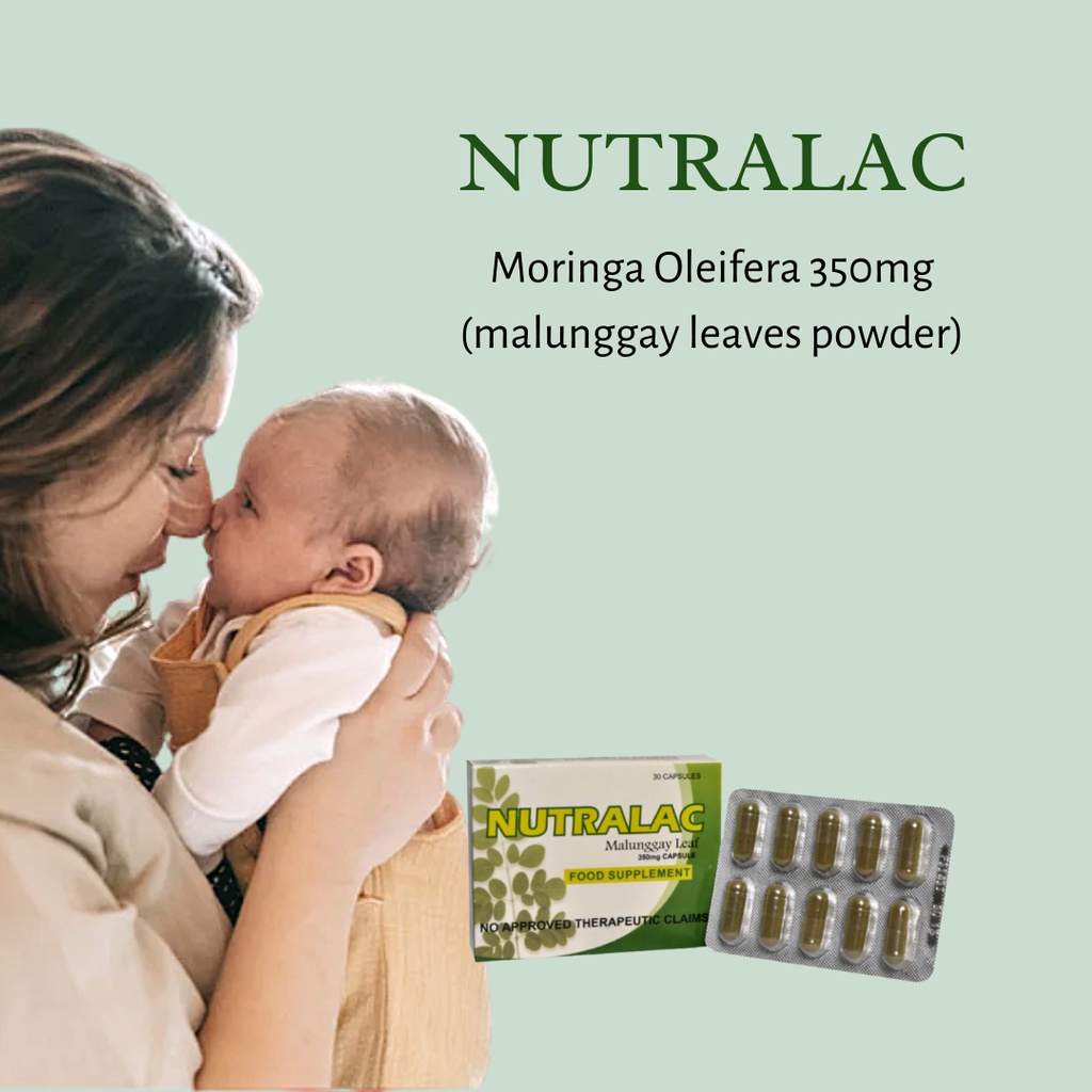 Nutralac I Malunggay Capsule I Moringa Capsule I Food Supplement I ...