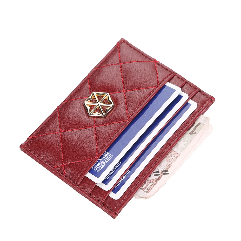 Baellerry Thin Slim MultiPurpose Card Holder Female Credit Card Holder