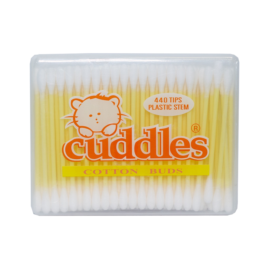 Cuddles Cotton Buds 440 Tips Ps Can Plastic Stem | Shopee Philippines