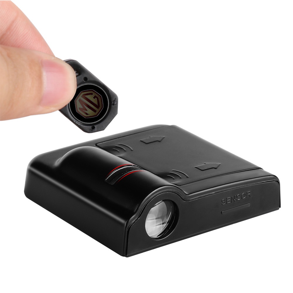 2pcs LED Car Door Emblem Light Welcome Lamp Wireless Laser Projector ...