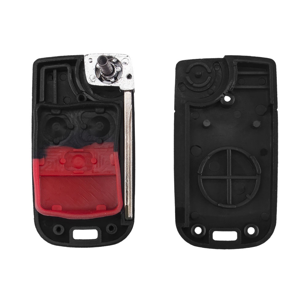3 folding buttons for car remote flip key shell fob for Ford 2001-2011 ...