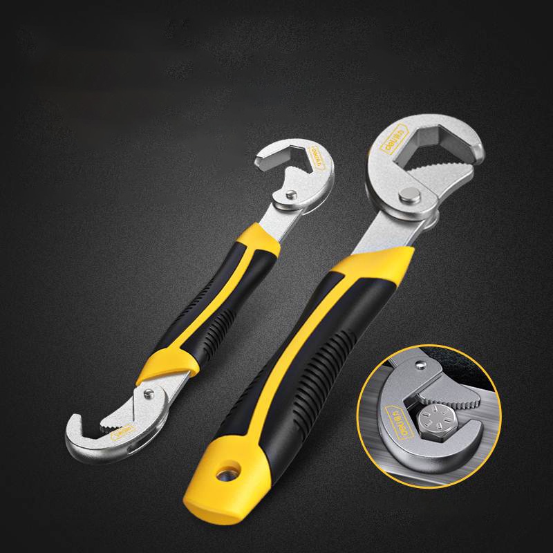Deli 2PCS Multifunction Universal Adjustable Wrench 9-32mm Adjustable ...