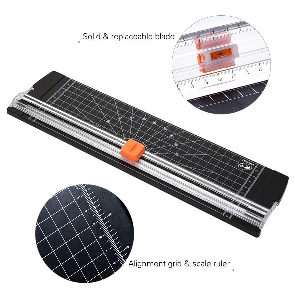 MX MALL GP-L4 A4 Portable Paper Cutter / Trimmer ( High Quality Plastic ...