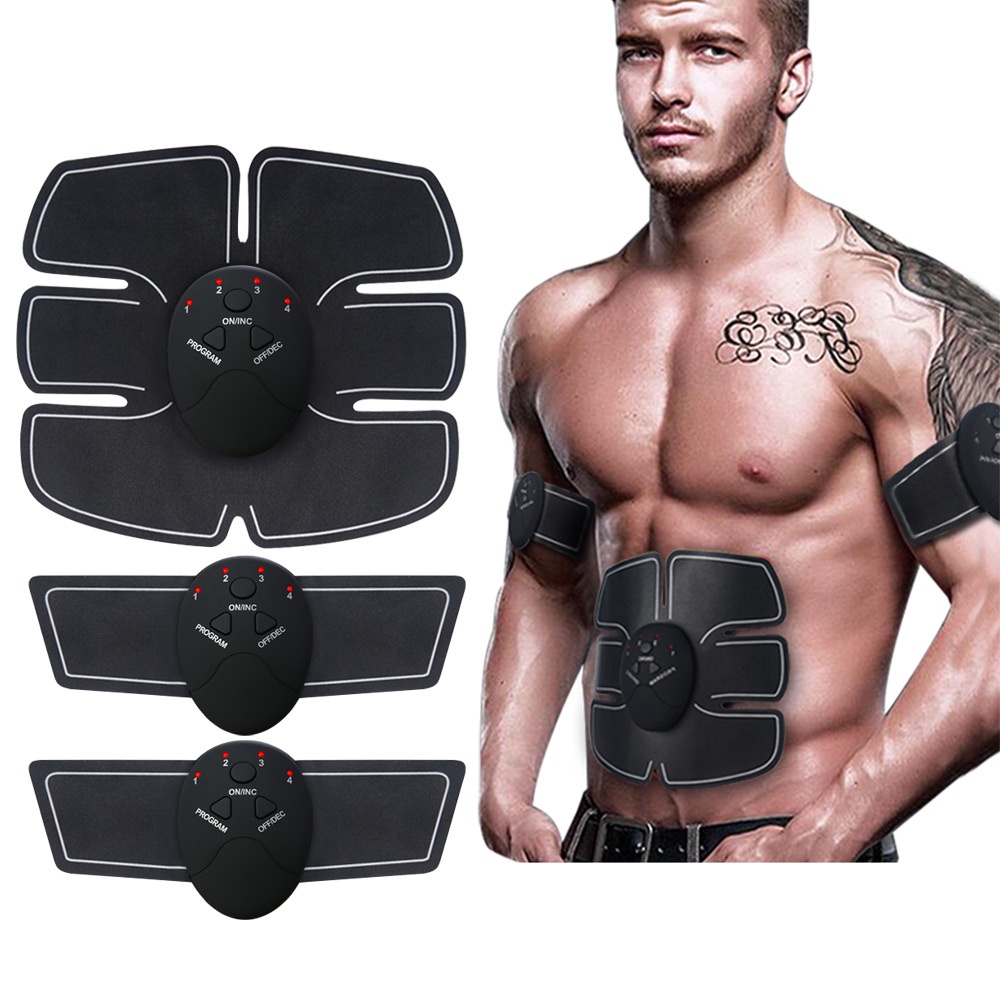 Smart Electric Ems ABS Muscle trainer for Abdomen Arm Hip Muscle ...