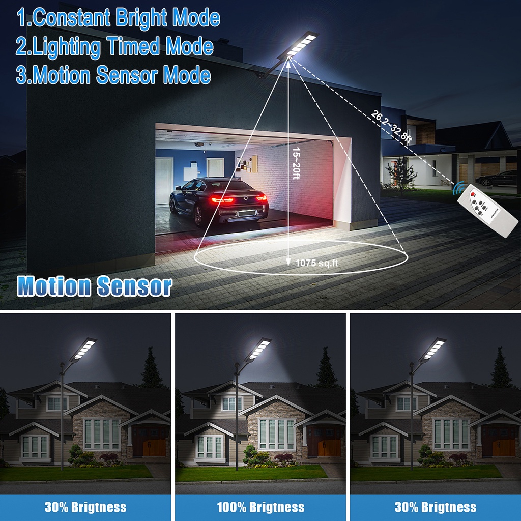 【BUY 1 TAKE 1】 TMALL Solar Street Lights 400W LED Outdoor Waterproof ...