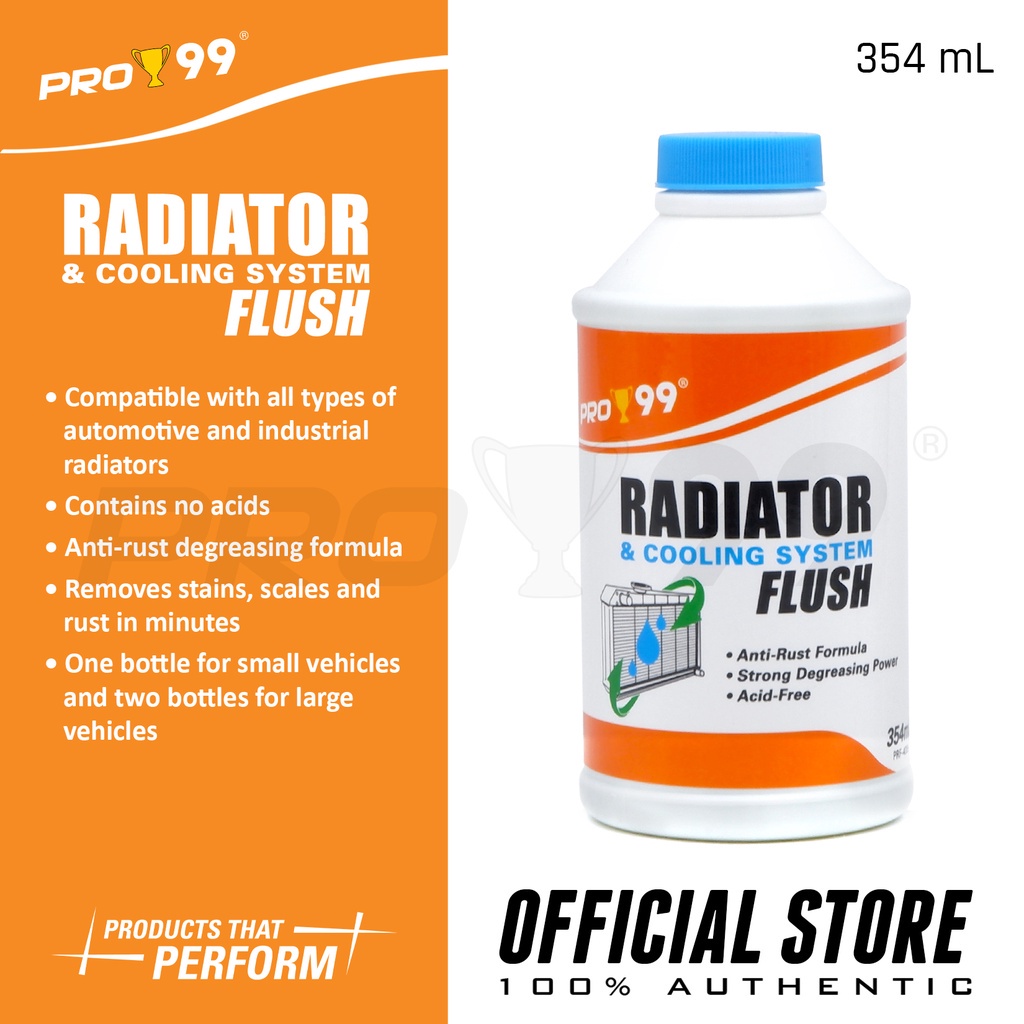 Pro 99 Radiator Flush and Cooling System PRF-4005 354ml 1pc | Shopee ...