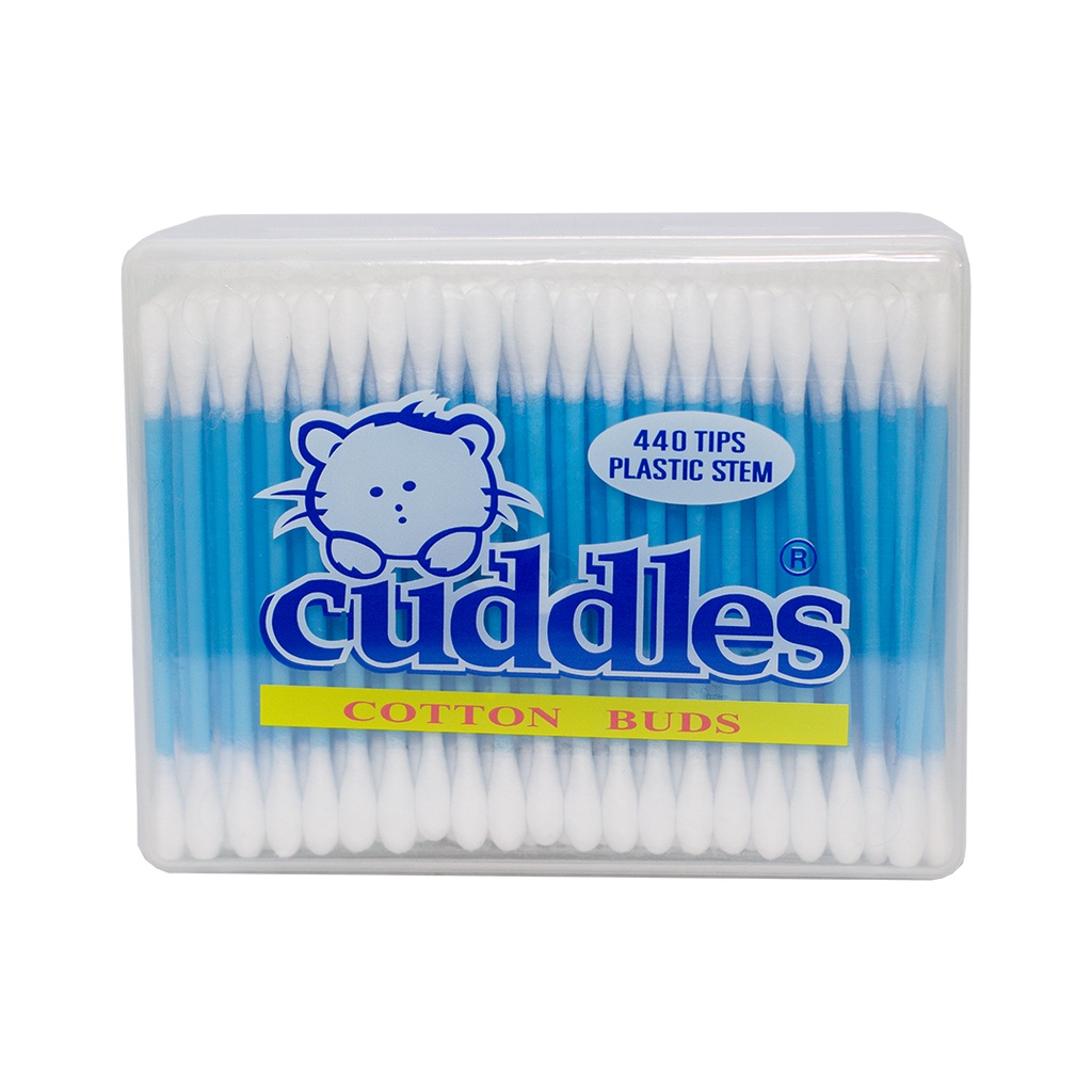 Cuddles Cotton Buds 440 Tips Ps Can Plastic Stem | Shopee Philippines