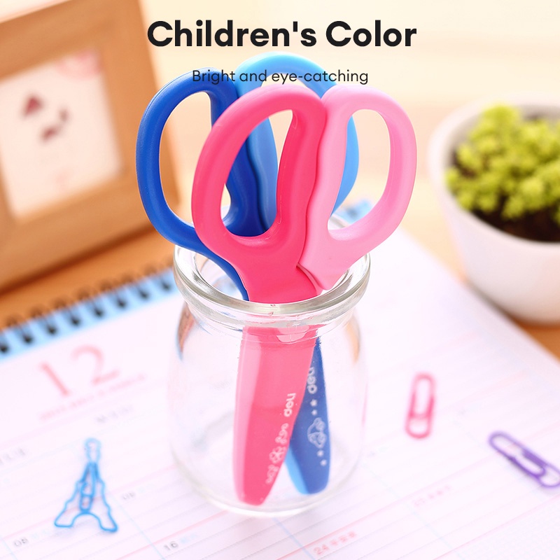 Deli Cute Mini Scissors 120mm Student Scissors School Supplies E6067 ...
