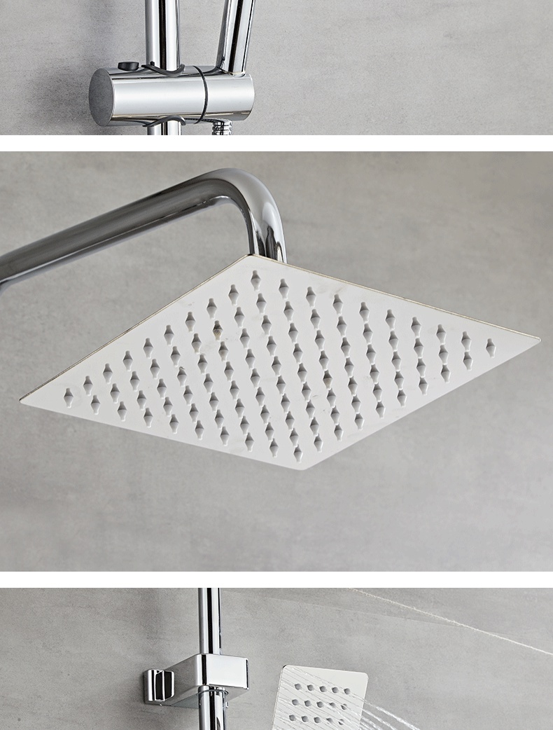Guga Shower Set 304 Stainless Steel Bathroom Shower 2 in 1 Single ...