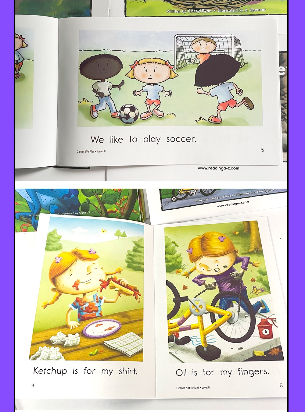 Kids RAZ Grade A-Z Levels Education English Books for Kids Children ...