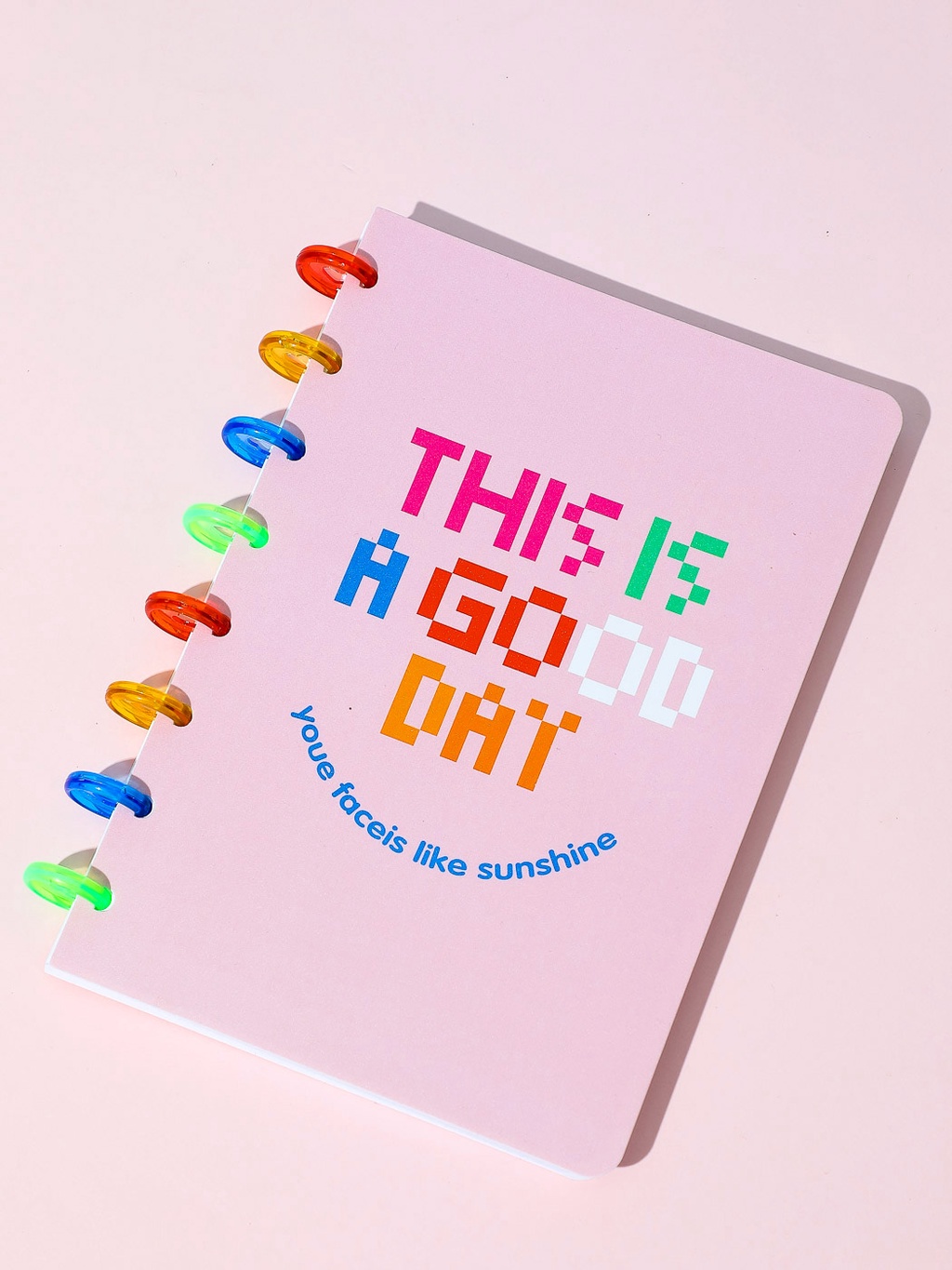 MINISO Rainbow Series Wirebound Book 96 Sheets Pink | Shopee Philippines