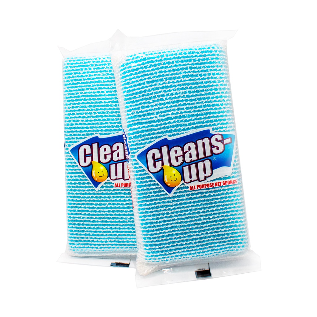 Cleans Up All Purpose Net Sponge (Scrubbing pots pans glass plastic ...