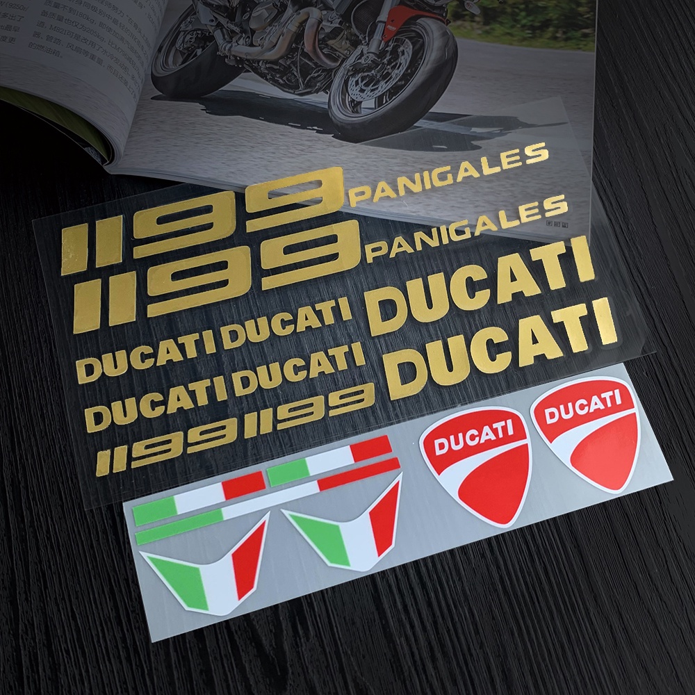 DUCATI Motorcycle Stickers Letters Personality Online Window Ducati Car ...