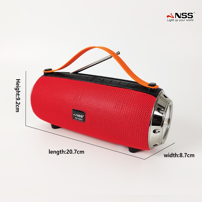 NSS Outdoor Speaker Portable Speaker with Emergency Light Speaker with ...