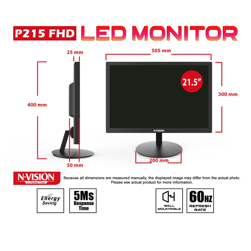 IPS Monitor 27/32 Inch 165hz LED Monitors HDMI VGA 27