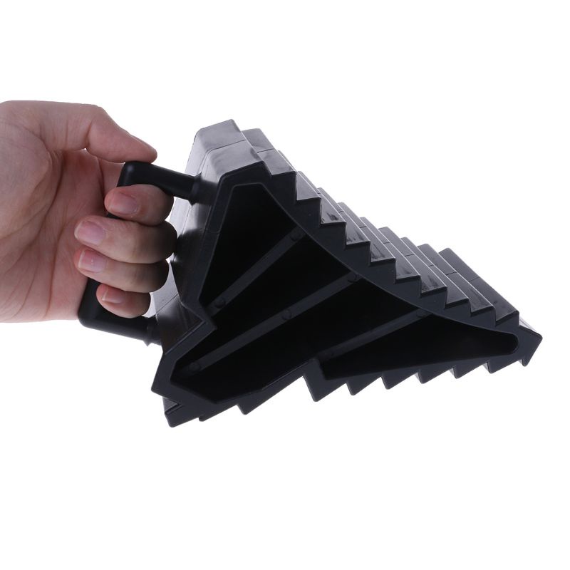 2 Stuks Wielkeggen – Antislip, Antikantel, Stevig Kunststof – Voor Auto, Camper, Caravan En Aanhanger – Licht En Compact
