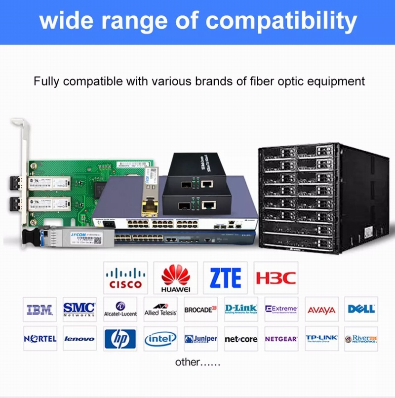 10G BIDI 10/20/40/60/80KM SFP Module SM SC LC 1270/1330nm Single Mode ...