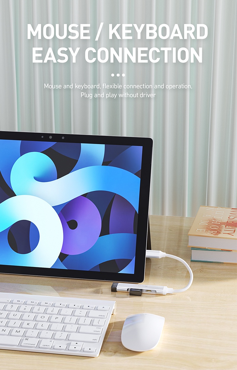 BAVIN I1 3 in 1 Aluminum iPh Data Transfer Connector Docking Station ...